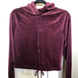 Front tie  hoodie